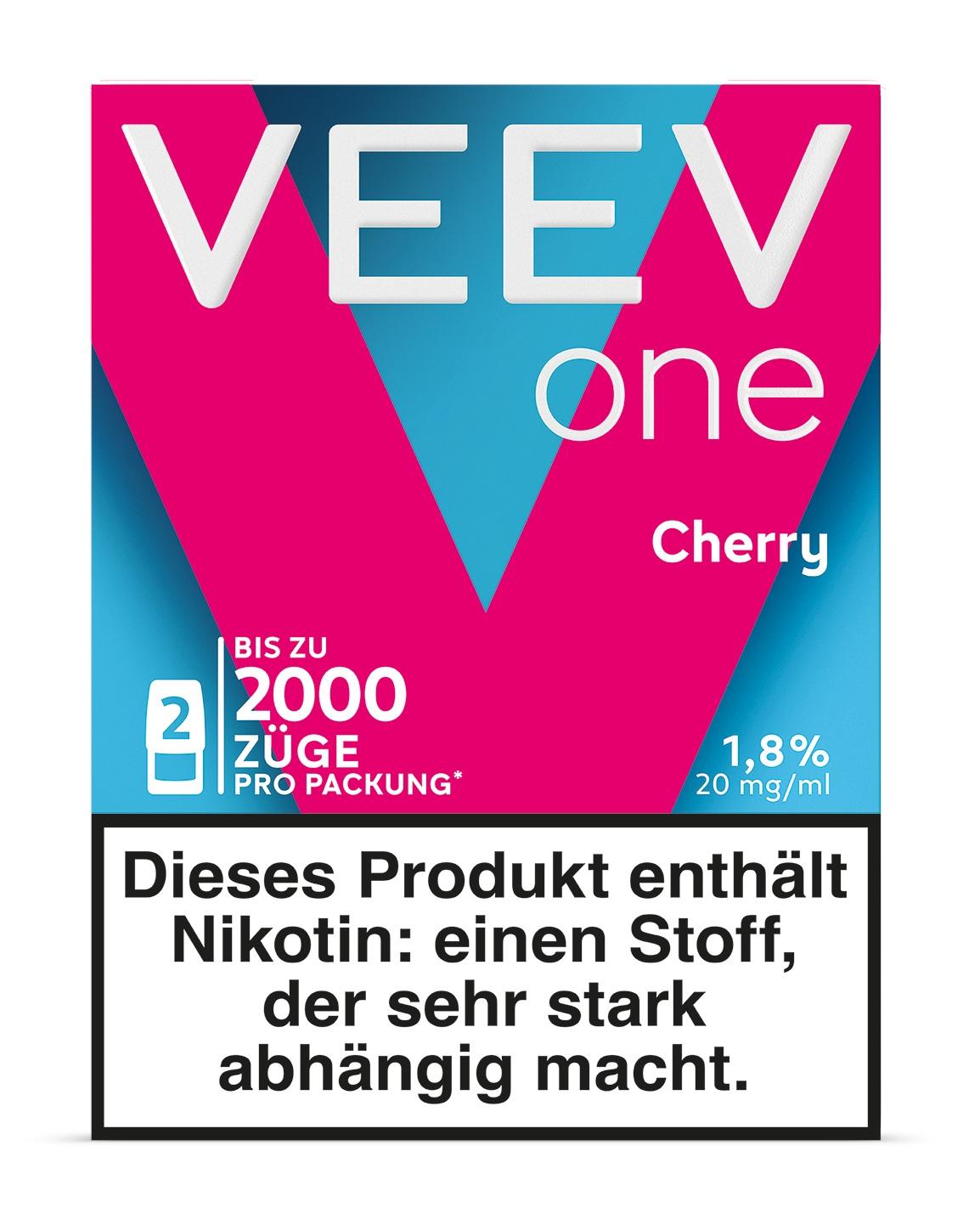 Veev One Pod Cherry 20mg 1 Packung 2 Stück