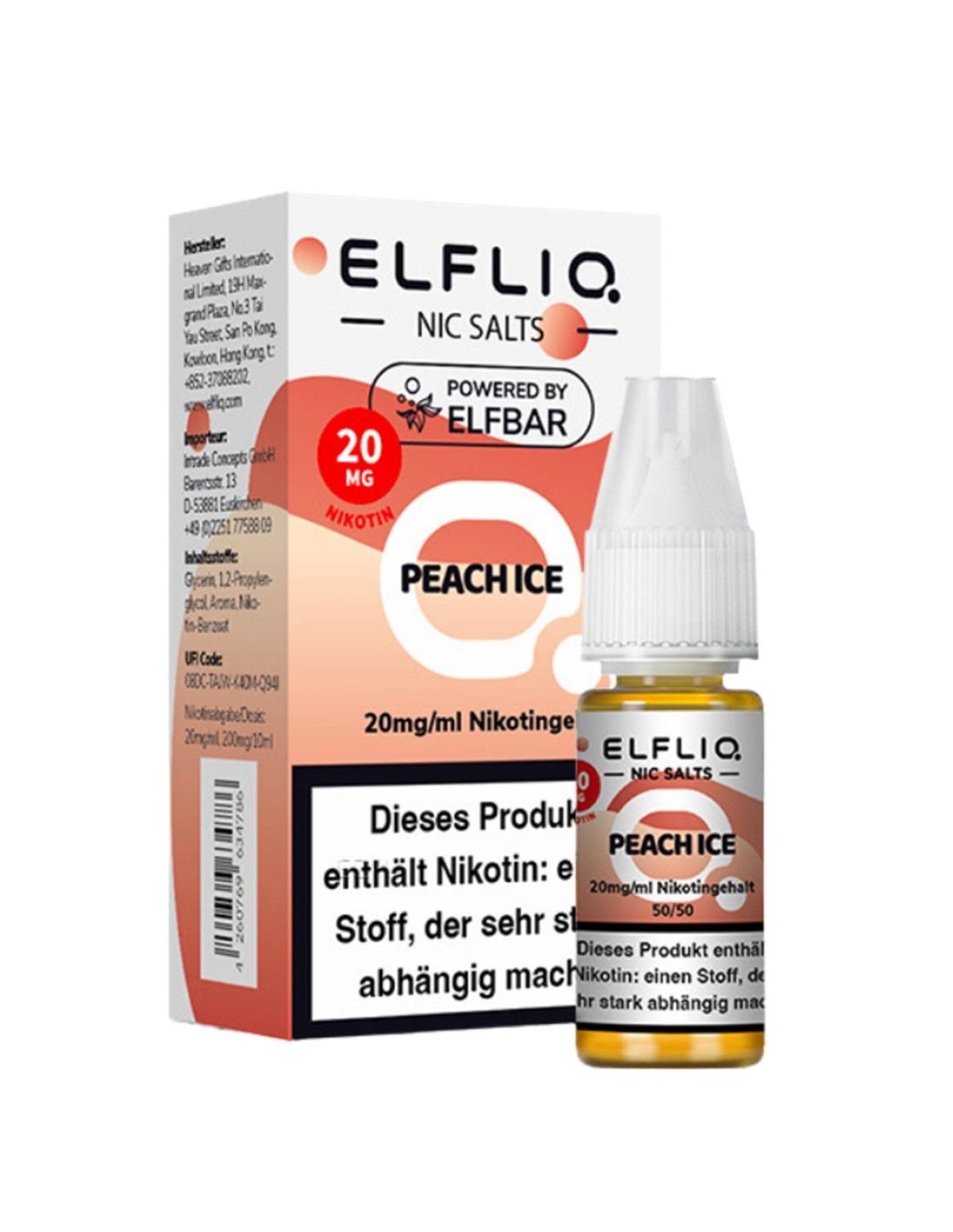 ELFLIQ by Elfbar Peach Ice 20mg 1 Packung