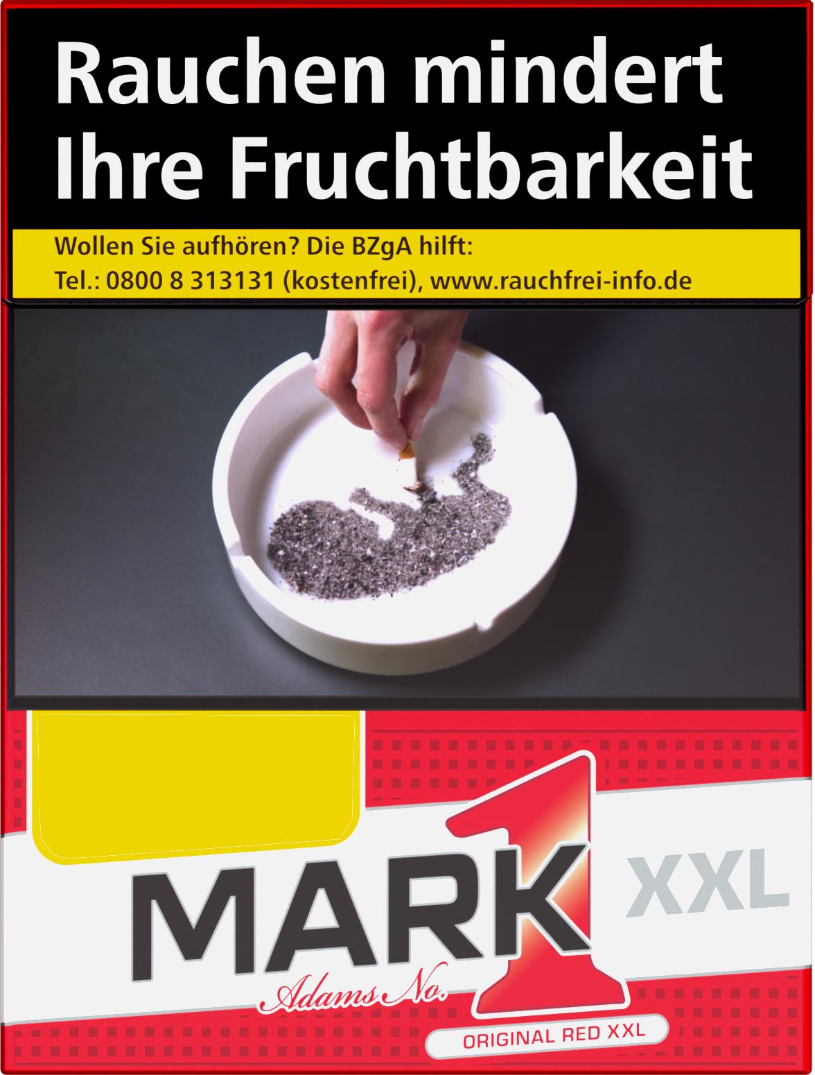 Mark Adams No.1 Red Zigaretten als Maxi Box mit 8 Packungen à 30 Stück in einer klassischen Tabakmischung.