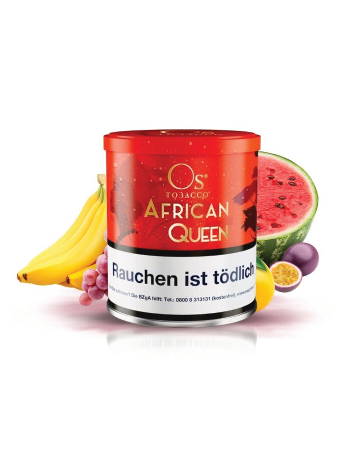 O's Tobacco African Queen Shisha Tabak 1 Dose
