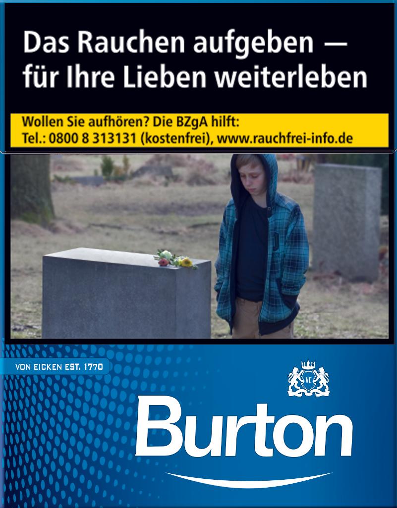 Burton Zigaretten Blau XL 1 Packung