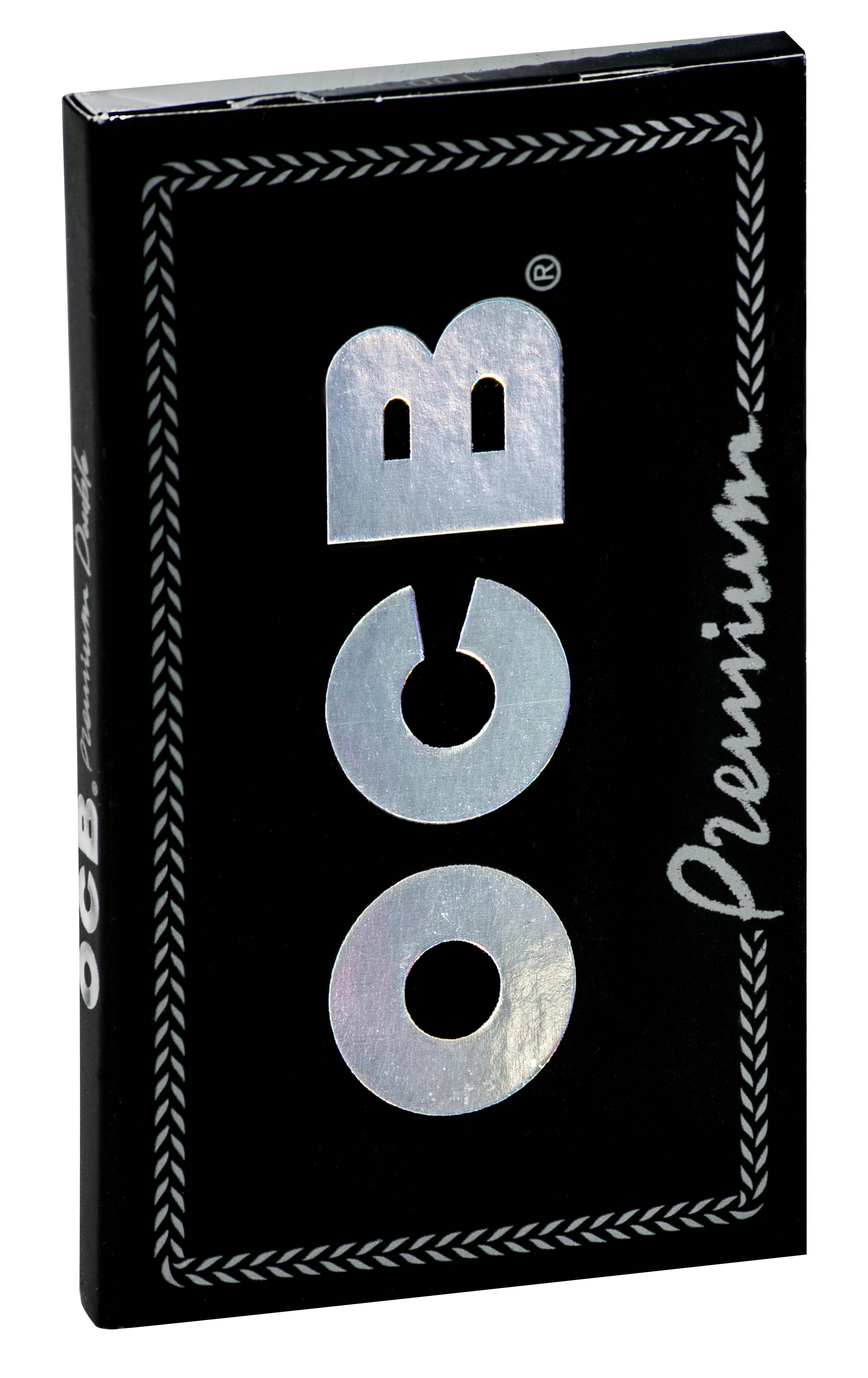 OCB Zigarettenpapier Schwarz Premium No. 4 kurz 1 Packung