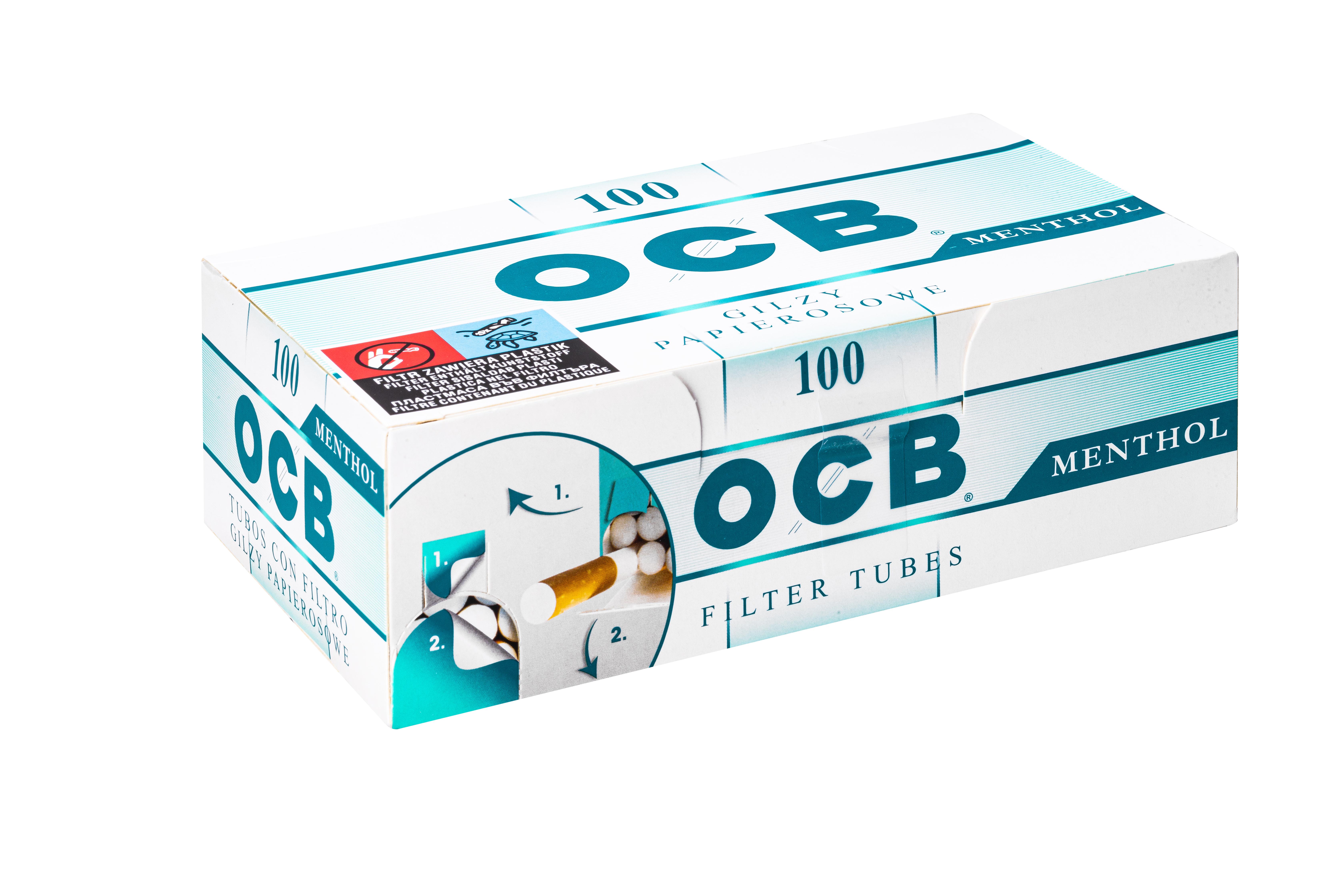 OCB Filterhülsen Menthol 1 Packung