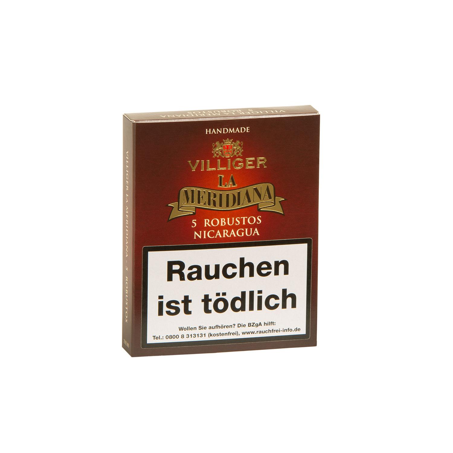 Villiger La Meridiana Zigarren Robusto 1 Packung