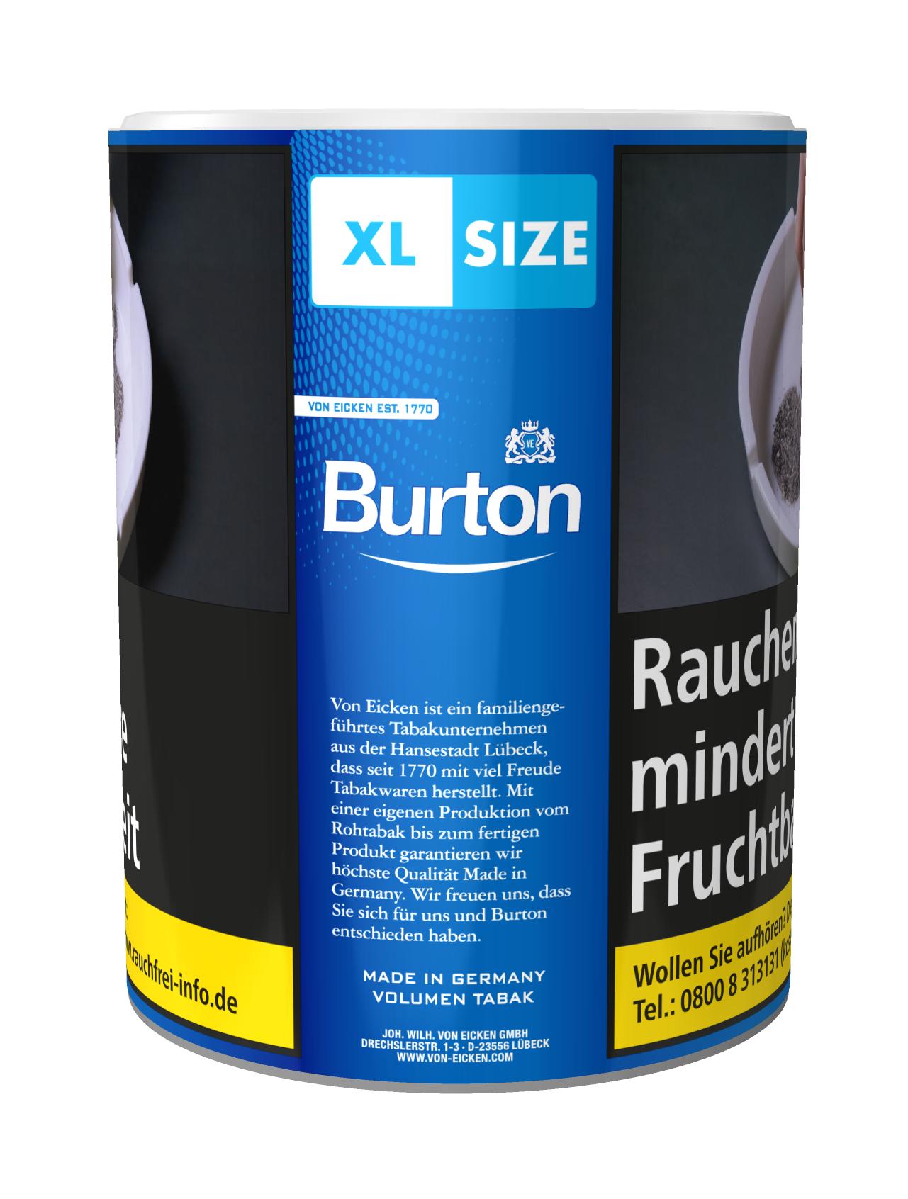 Burton Volumentabak Blue XL 1 Dose 65 Gramm