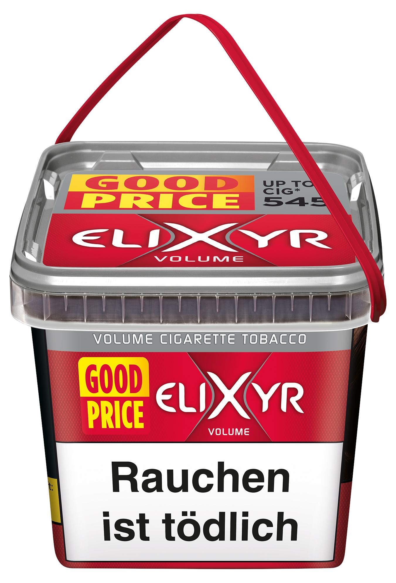 Elixyr Volumentabak Red 1 Eimer 245 Gramm