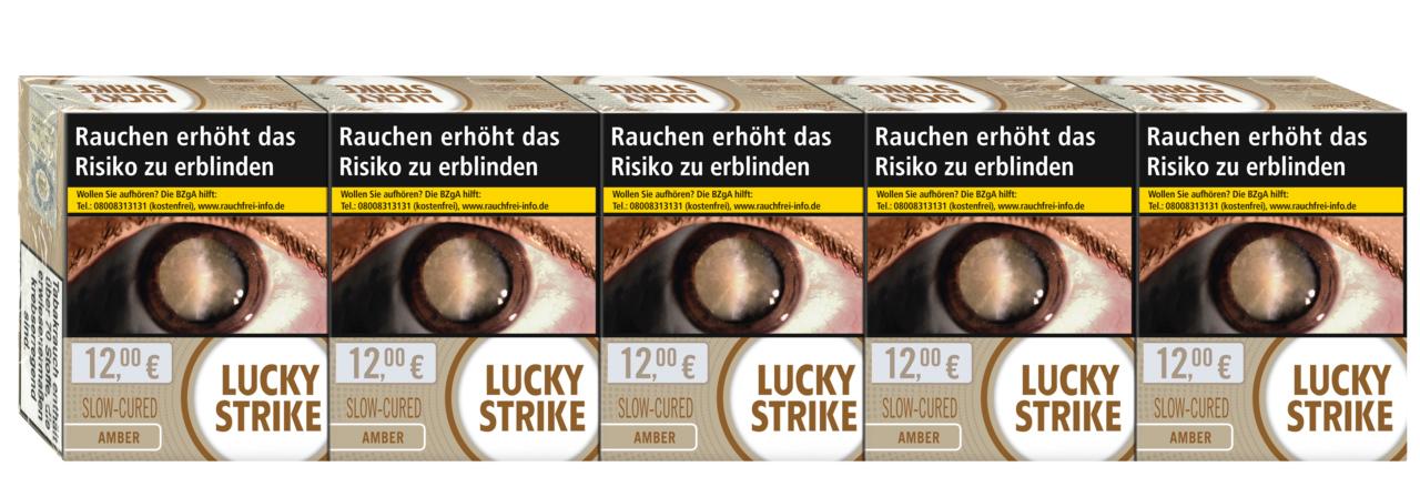 Lucky Strike Zigaretten Amber Super 1 Stange