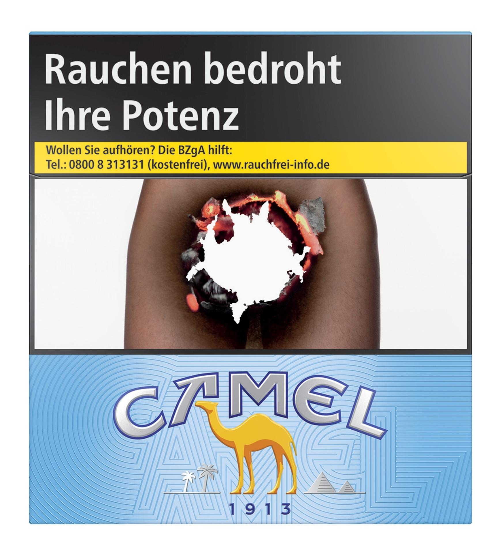 Camel Blue Zigaretten 6XL 1 Packung, blaue Packung, die mildere Variante.