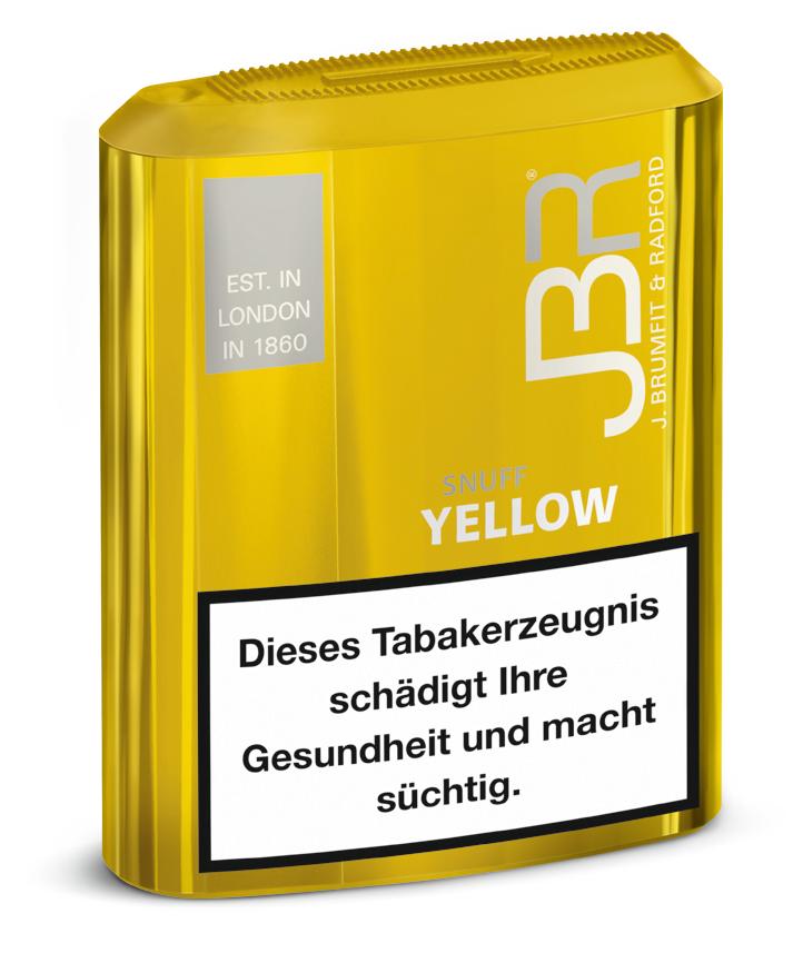 JBR Schnupftabak Yellow Snuff 1 Packung 10 Gramm