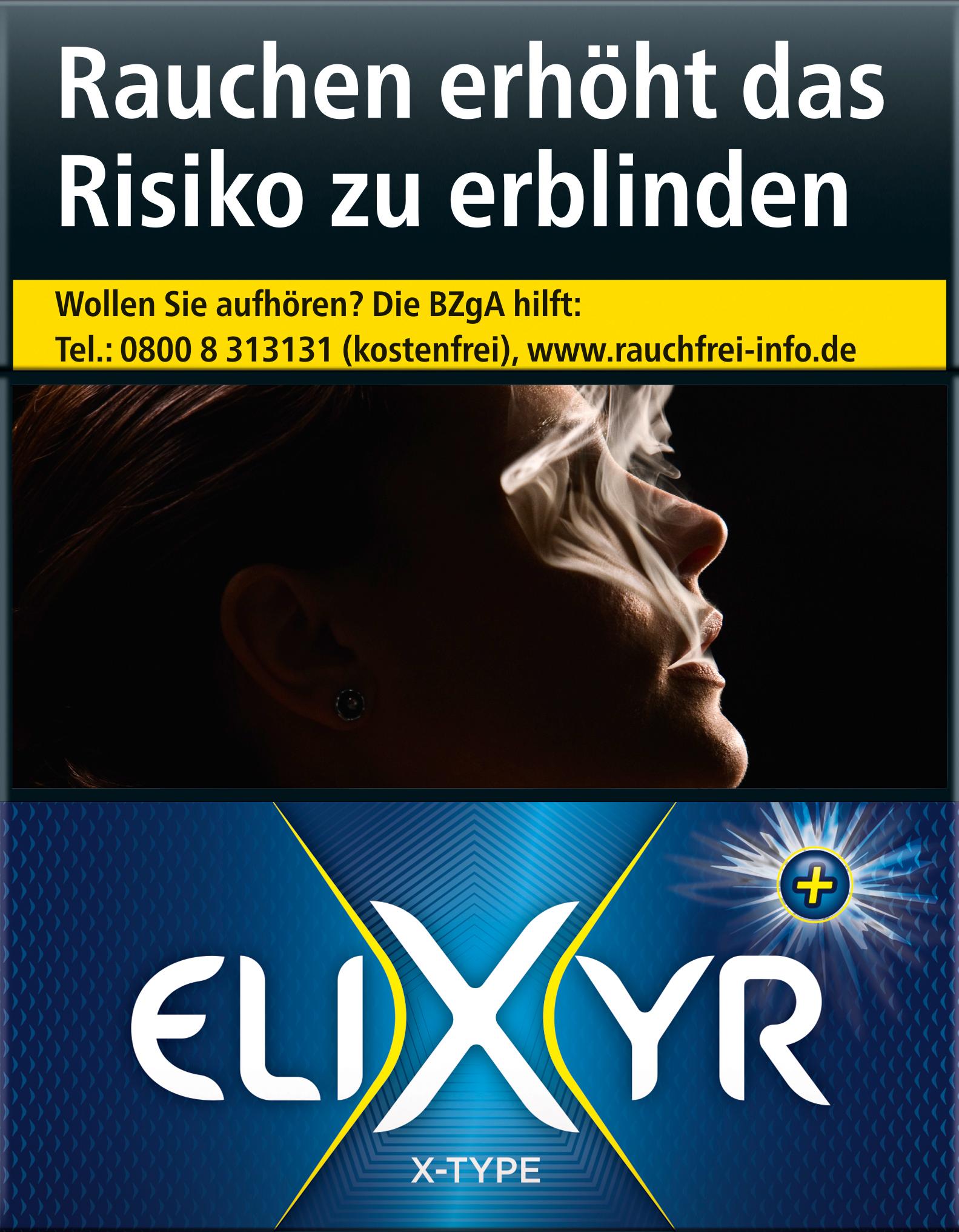 Elixyr Plus Zigaretten X-Type 1 Stange