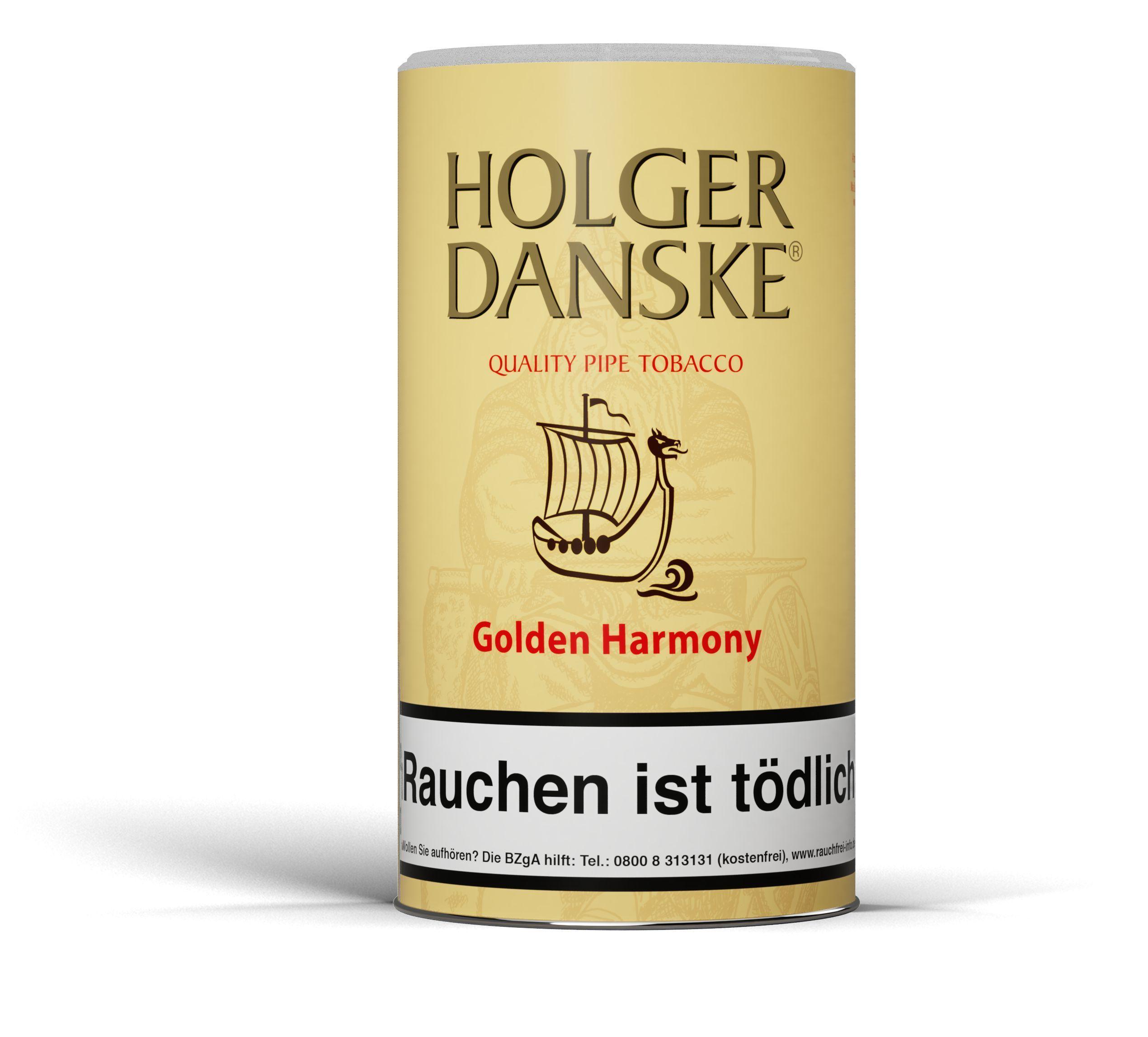 Holger Danske Pfeifentabak Golden Harmony 1 Dose