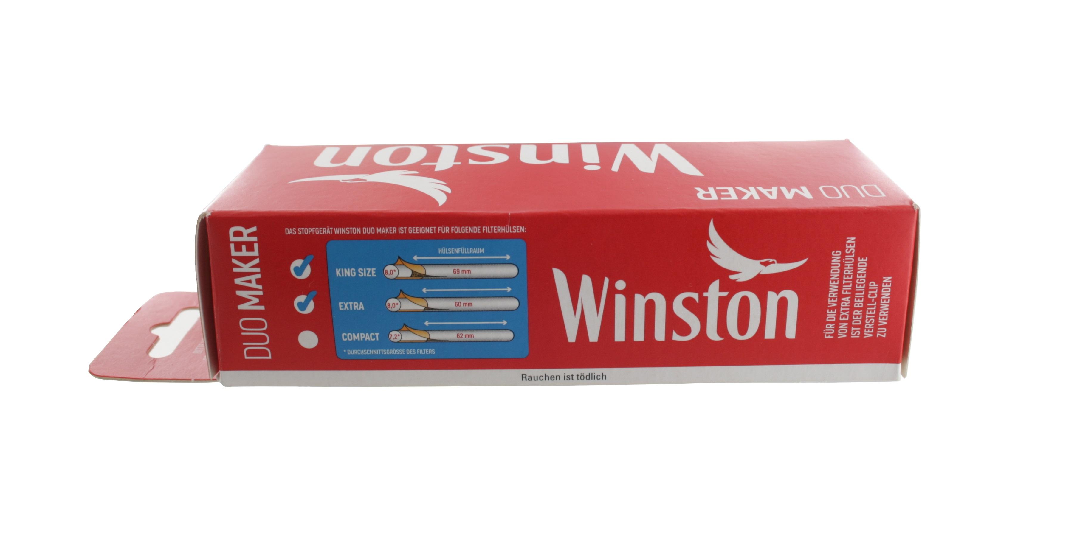 Winston Duo Maker Stopfmaschine 1 Packung 1 Stück