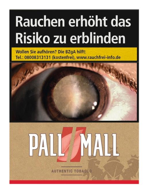Pall Mall Authentic Red XXL 1 Packung 22 Stück