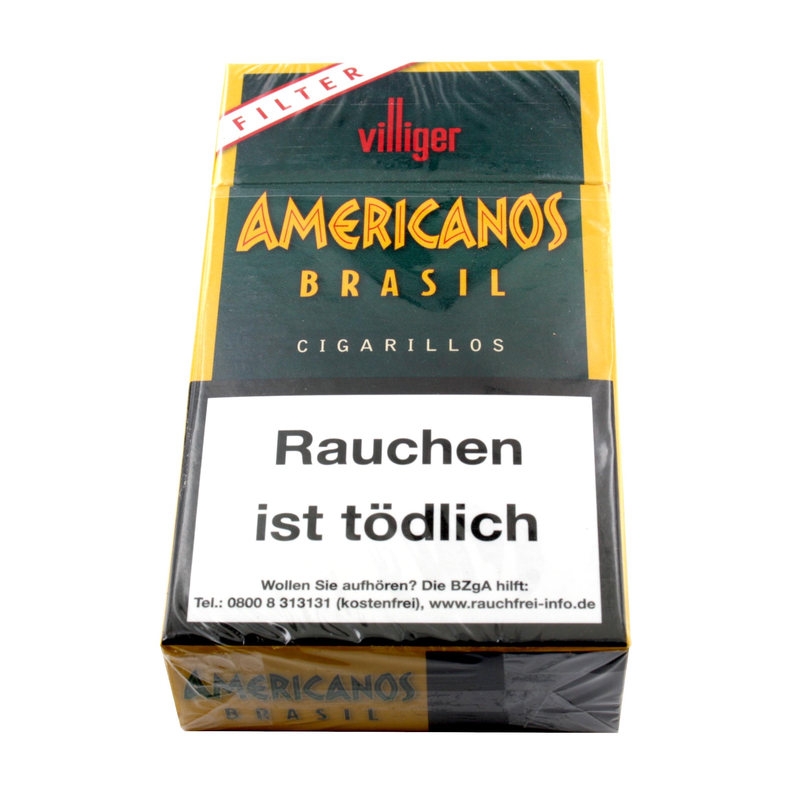 Villiger Zigarillos Americanos Filter 1 Packung