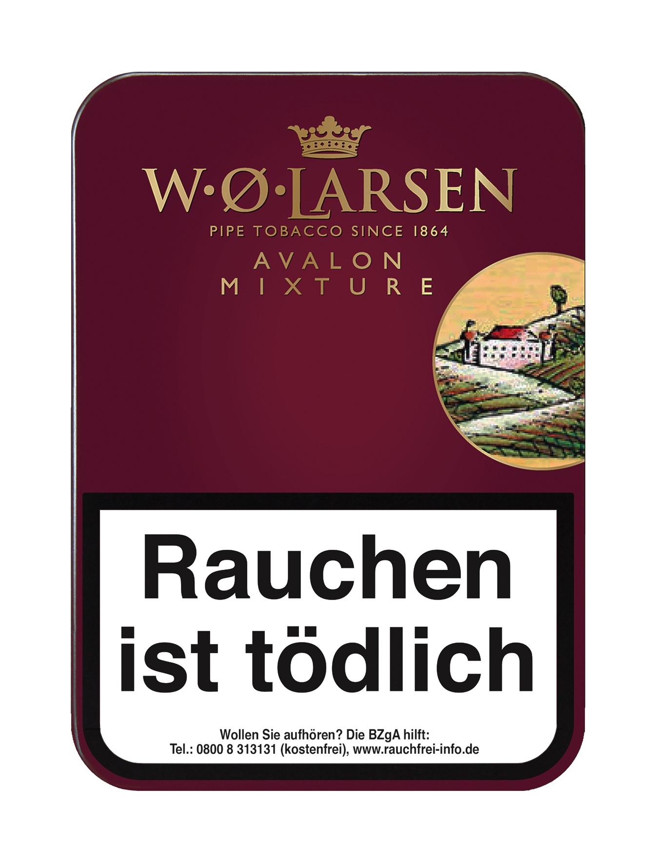 W.O. Larsen Avalon Mixture Pfeifentabak 1 Dose 100 Gramm