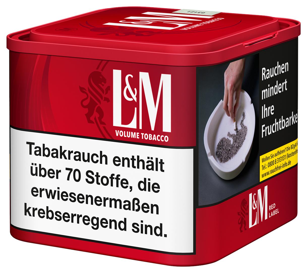 L&M Red Volumentabak M 1 Dose 41 Gramm