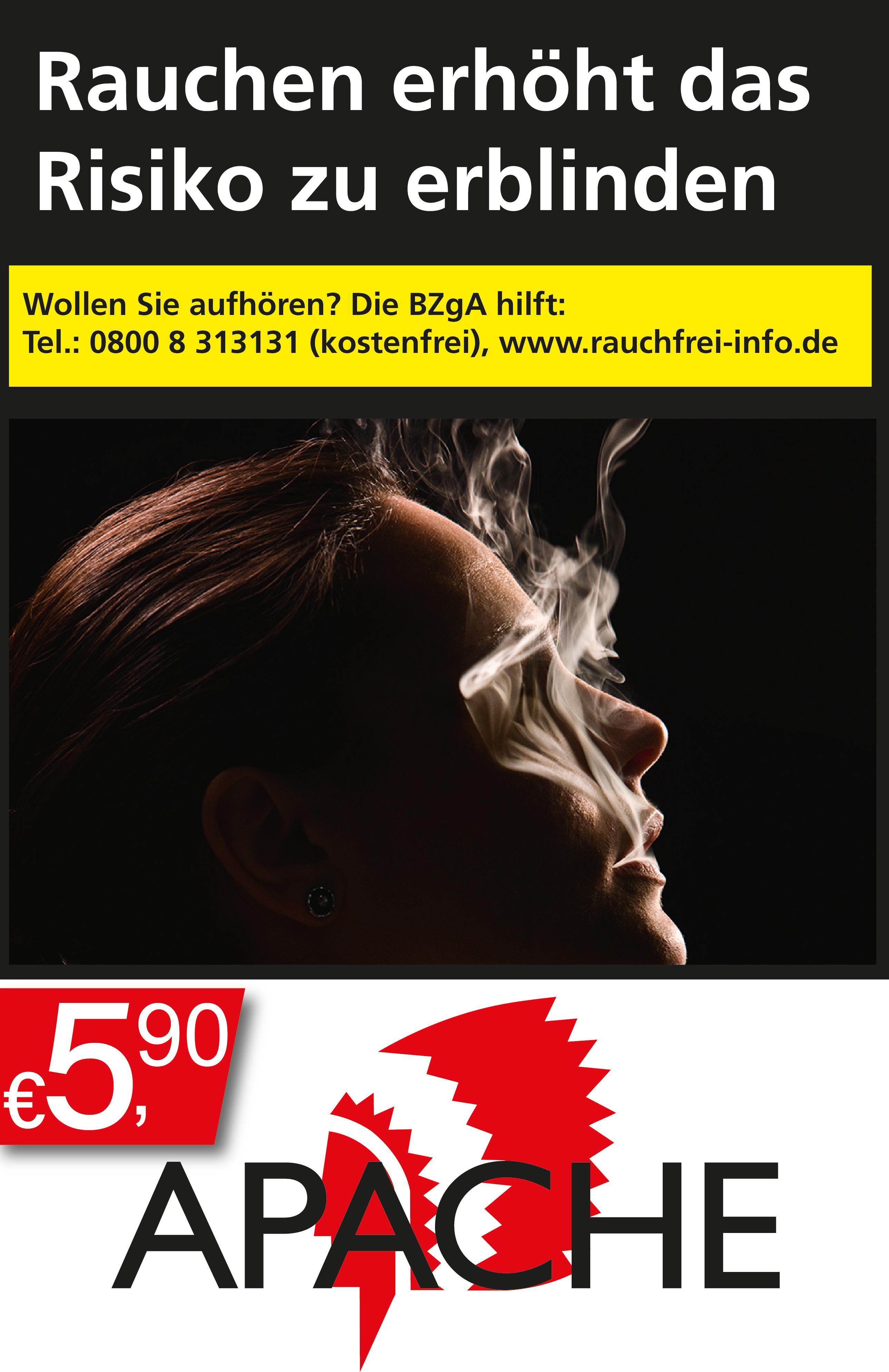 Apache Zigaretten 1 Stange 10x20 Stück