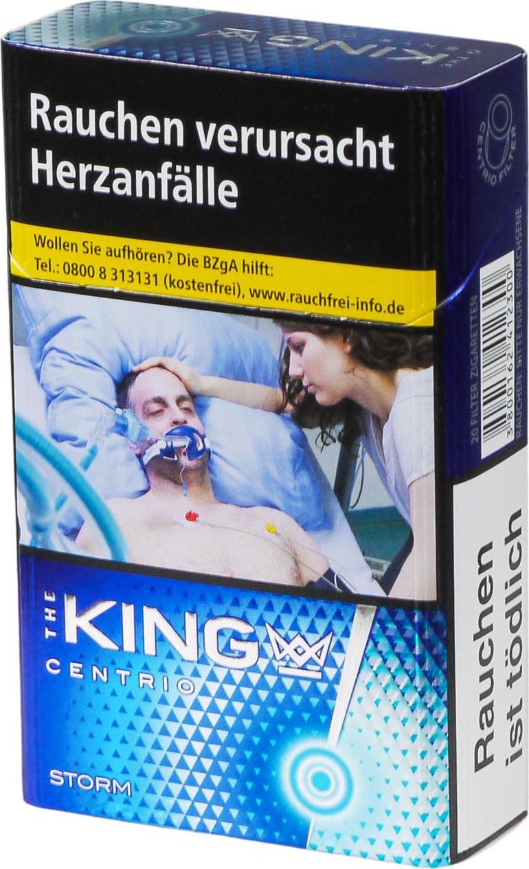 King Centrio Storm Zigaretten 1 Packung 20 Stück