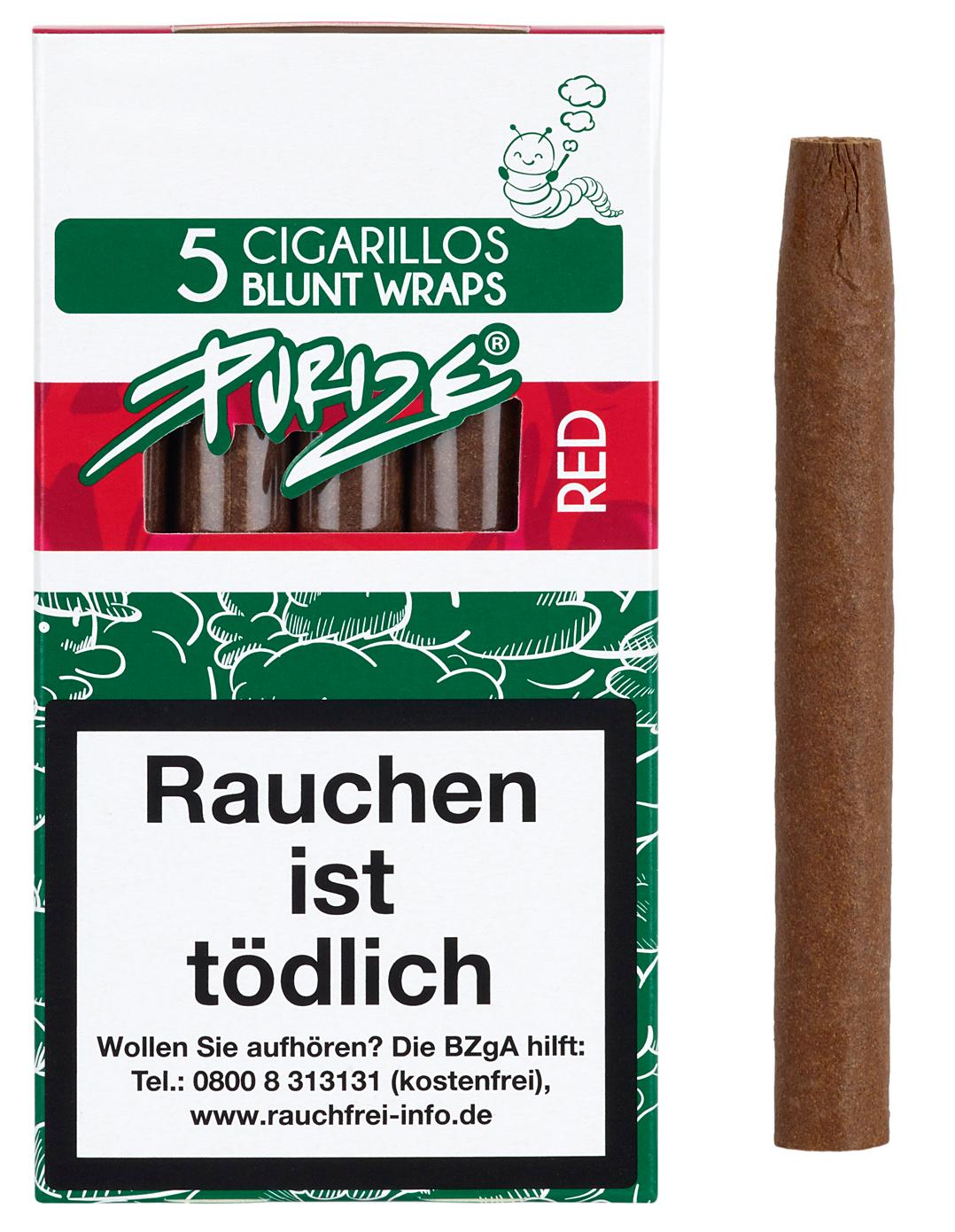 Purize Zigarillos Red 1 Packung 5 Stück