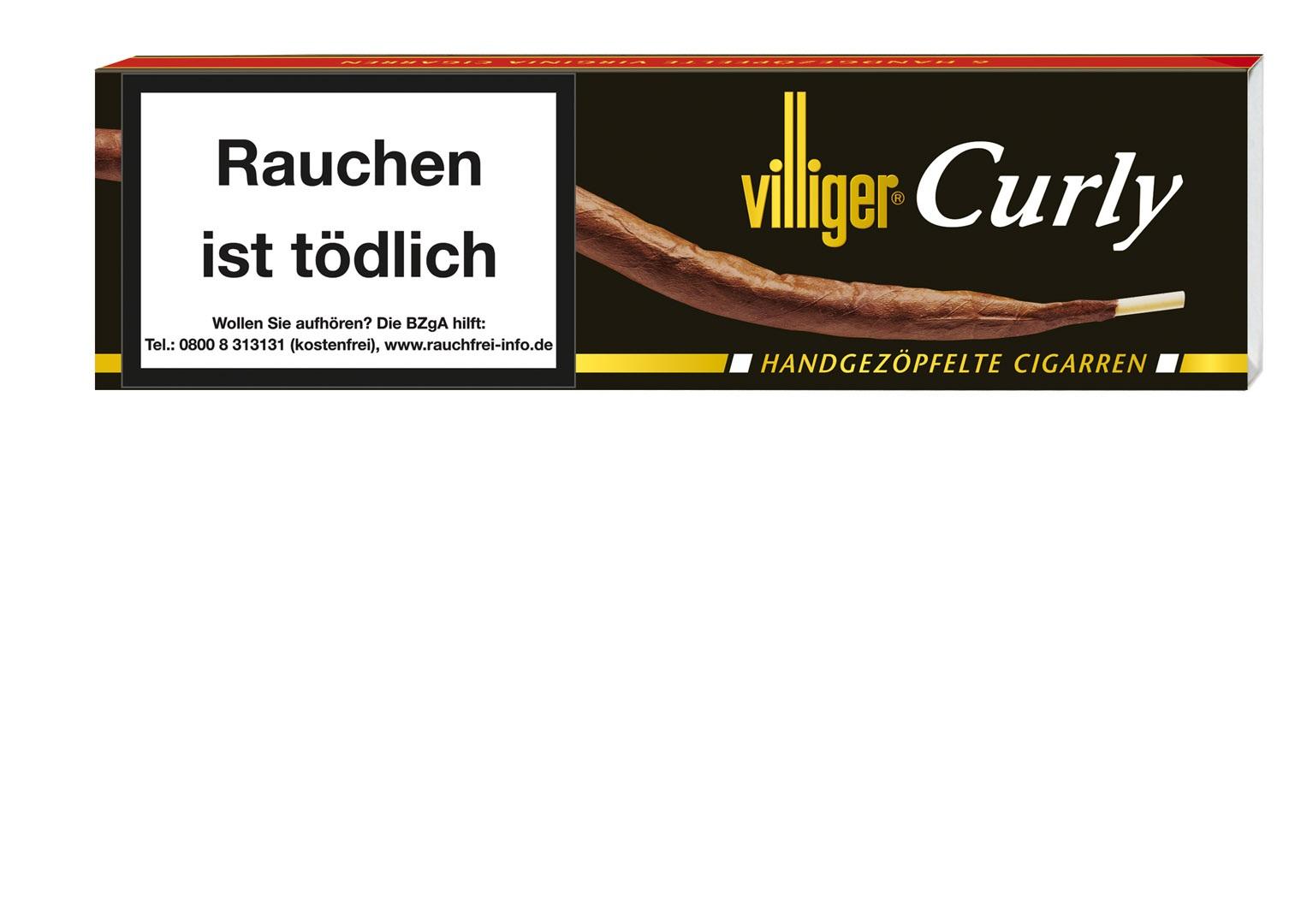 Villiger Curly Zigarren 1 Packung