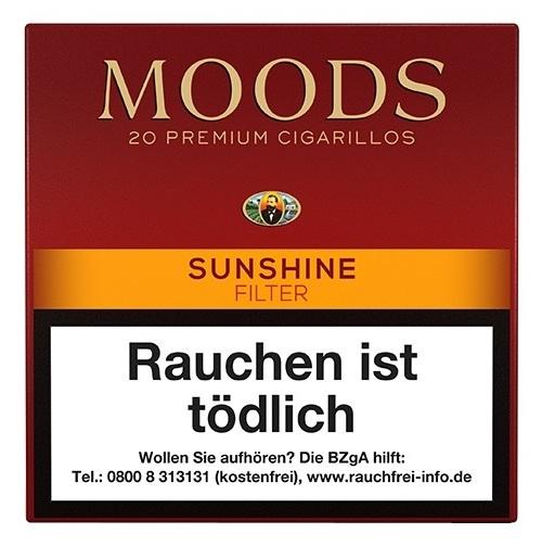 Dannemann Moods Sunshine Zigarillos 1 Packung 20 Stück