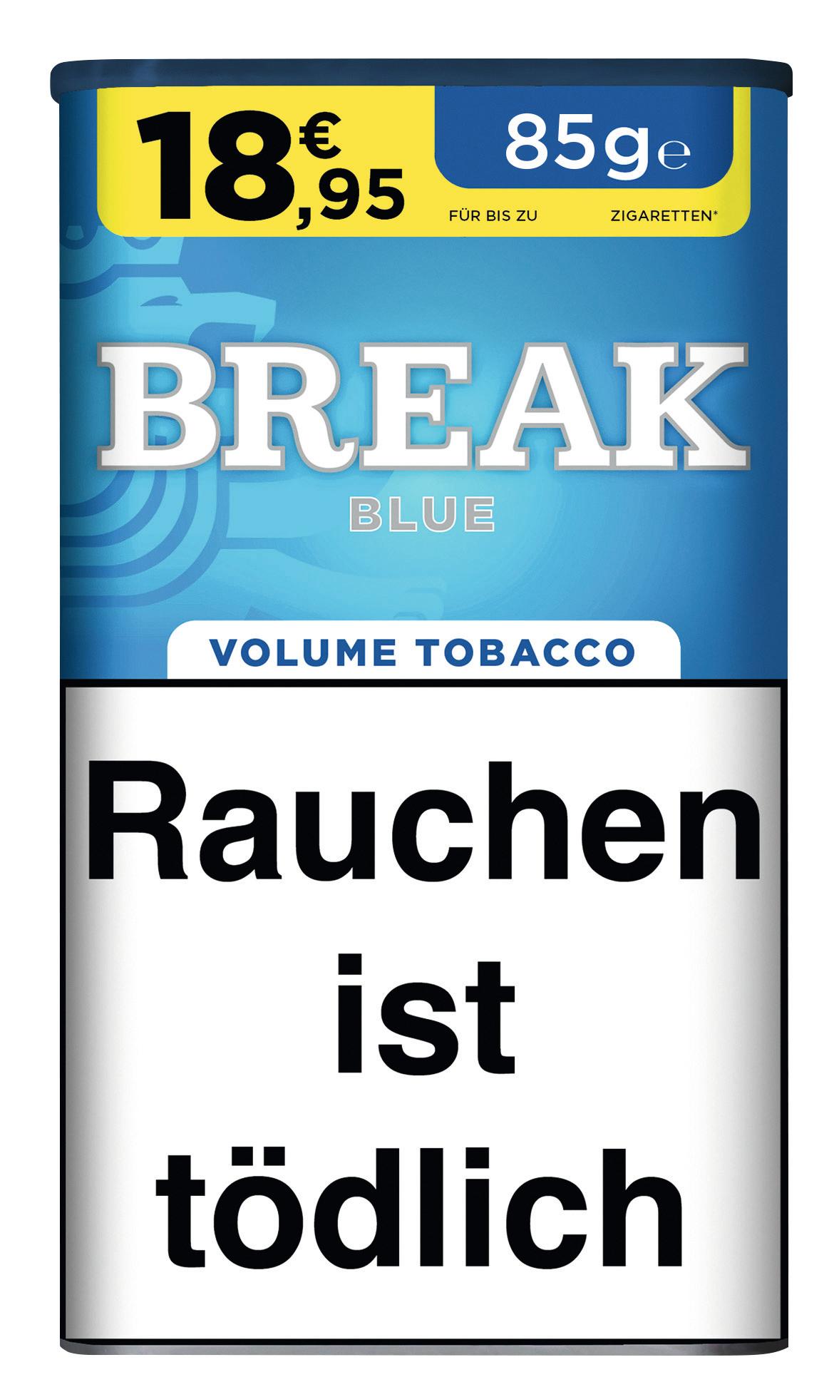 Break Volumentabak Blue XXL 1 Dose 85 Gramm