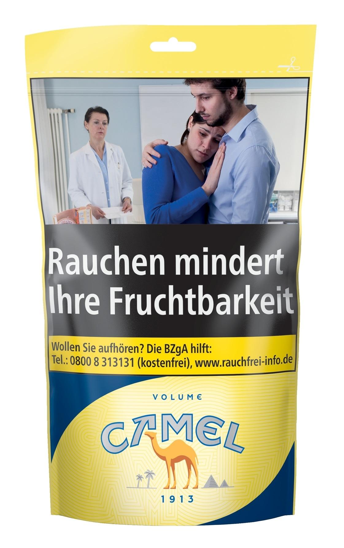 Camel Volumentabak Zip Bag  1 Beutel 91 Gramm