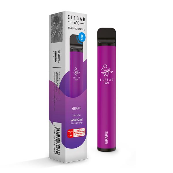 Elfbar 600 Grape nikotinfrei 1 Packung
