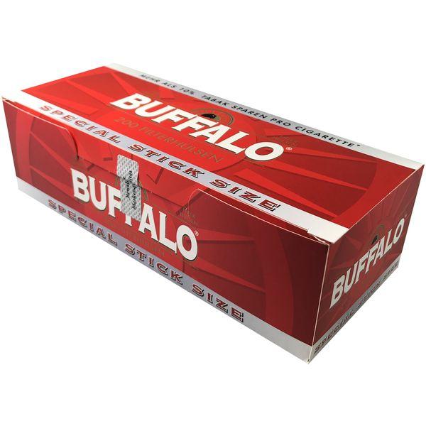 Buffalo Zigarettenhülsen Quick Rot 1 Stange
