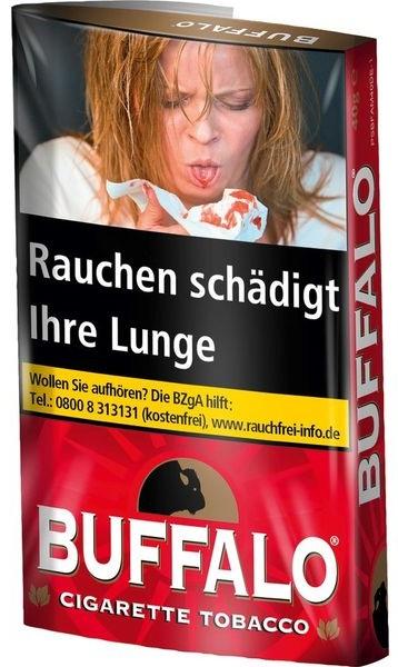 Buffalo Zigarettentabak Red 1 Gebinde 10x40 Gramm