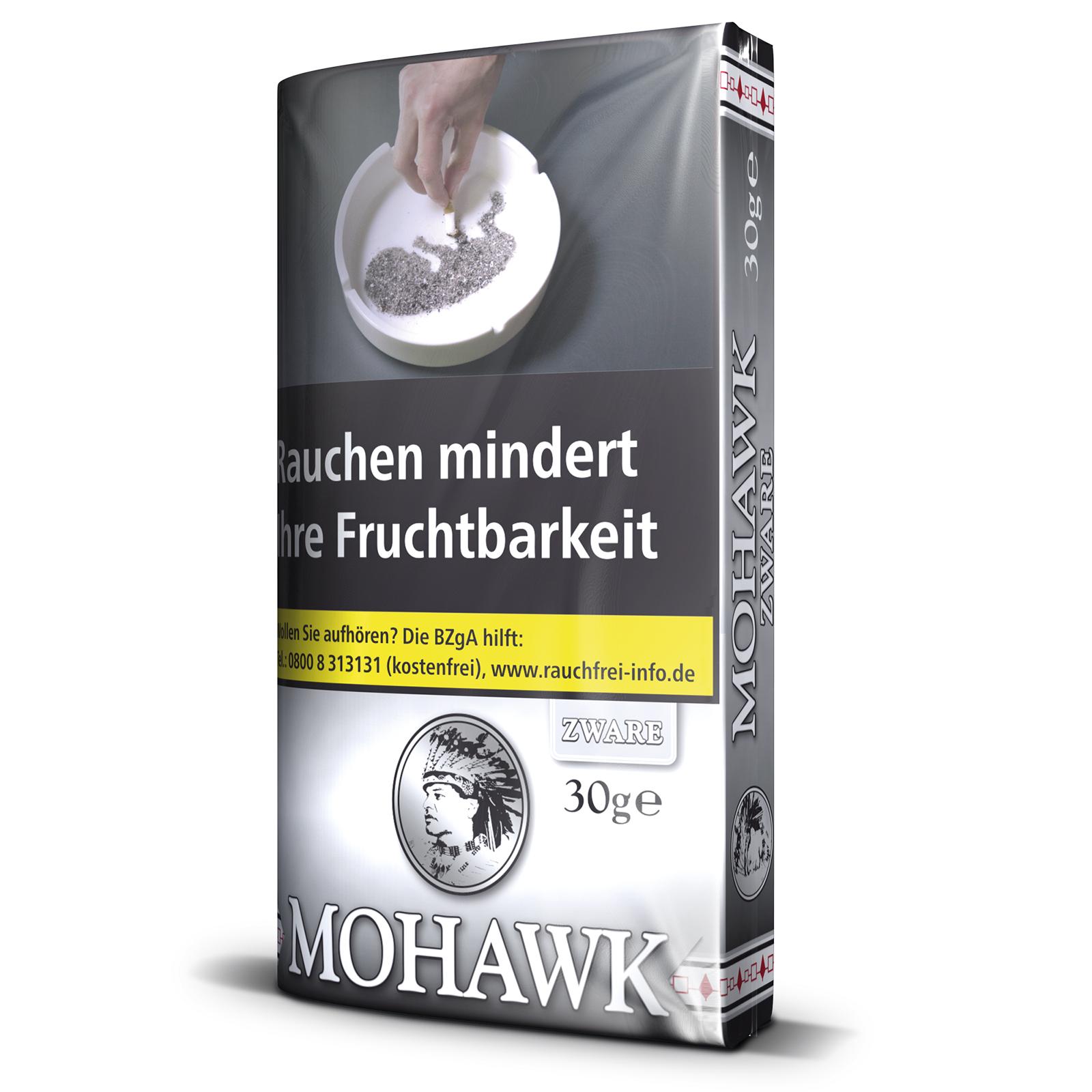 Mohawk Zigarettentabak Zware Shag 1 Pouch