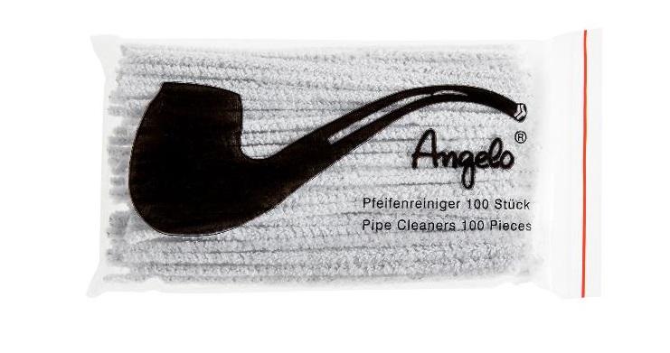 Pfeifenreiniger weiß 1 Packung 100 Stück