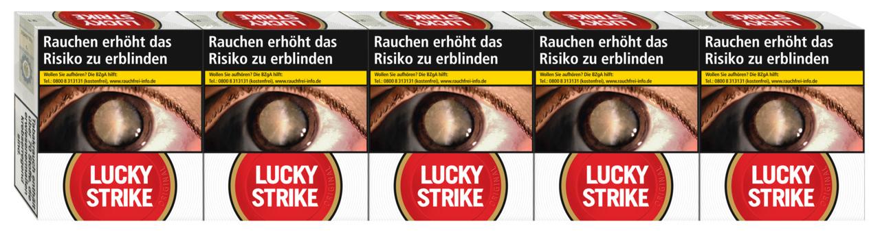 Lucky Strike Original Red King Zigaretten 1 Stange