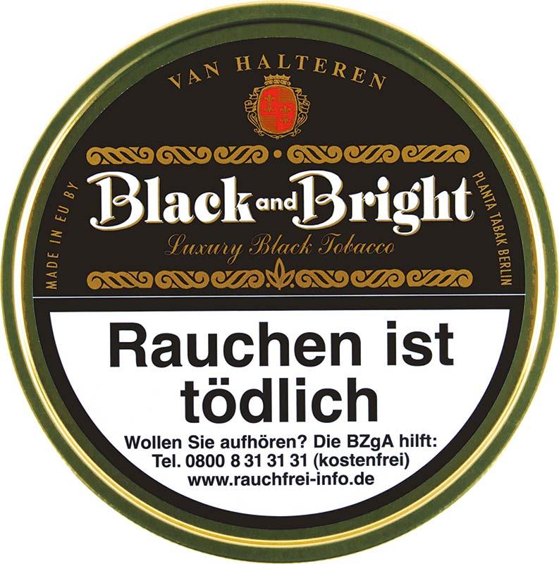 Van Halteren Black and Bright Pfeifentabak 1 Dose