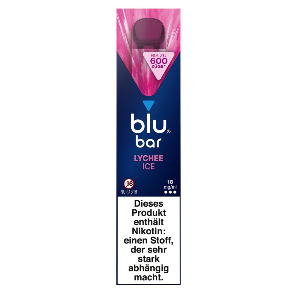 blu bar Lychee Ice 18mg 1 Packung