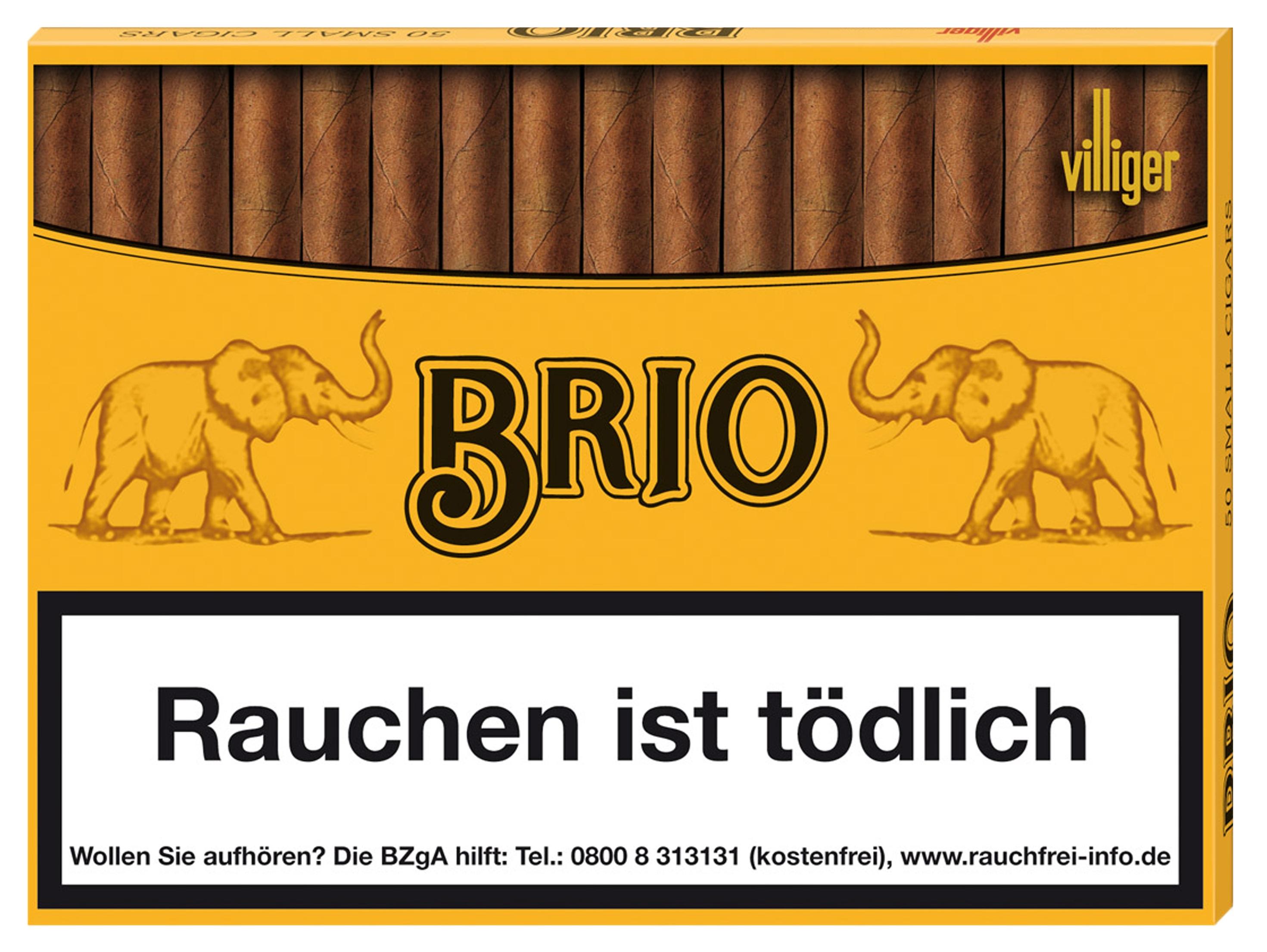 Villiger BRIO Zigarillos 1 Packung 50 Stück