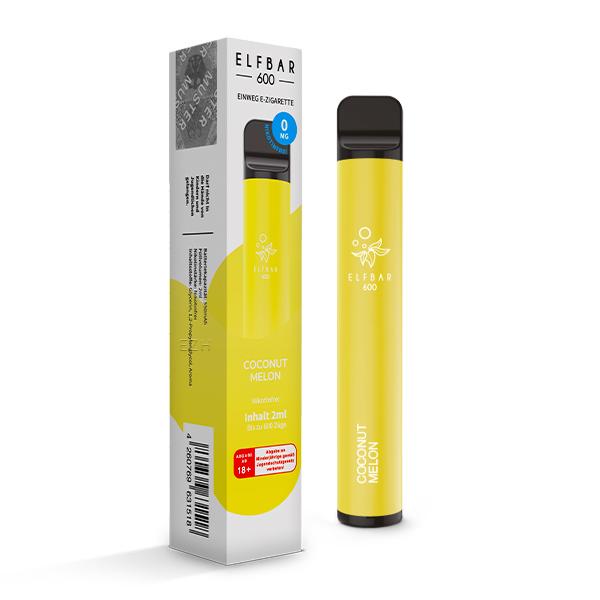 Elfbar 600 Coconut Melon nikotinfrei 1 Packung