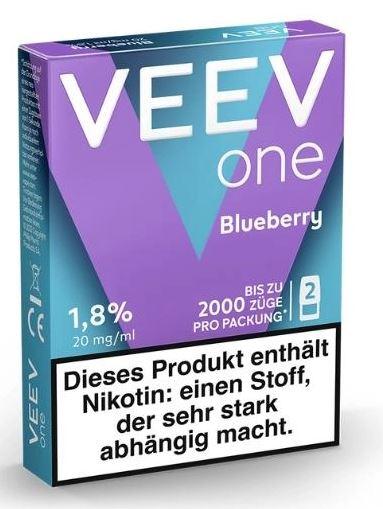 VEEV One Pod Blueberry 20mg 1 Packung 2 Stück
