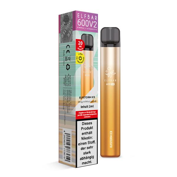 Elfbar 600 V2 Elfstorm Ice 1 Packung 1 Stück
