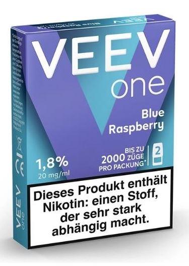 VEEV One Pod Blue Raspberry 20mg  1 Packung 2 Stück