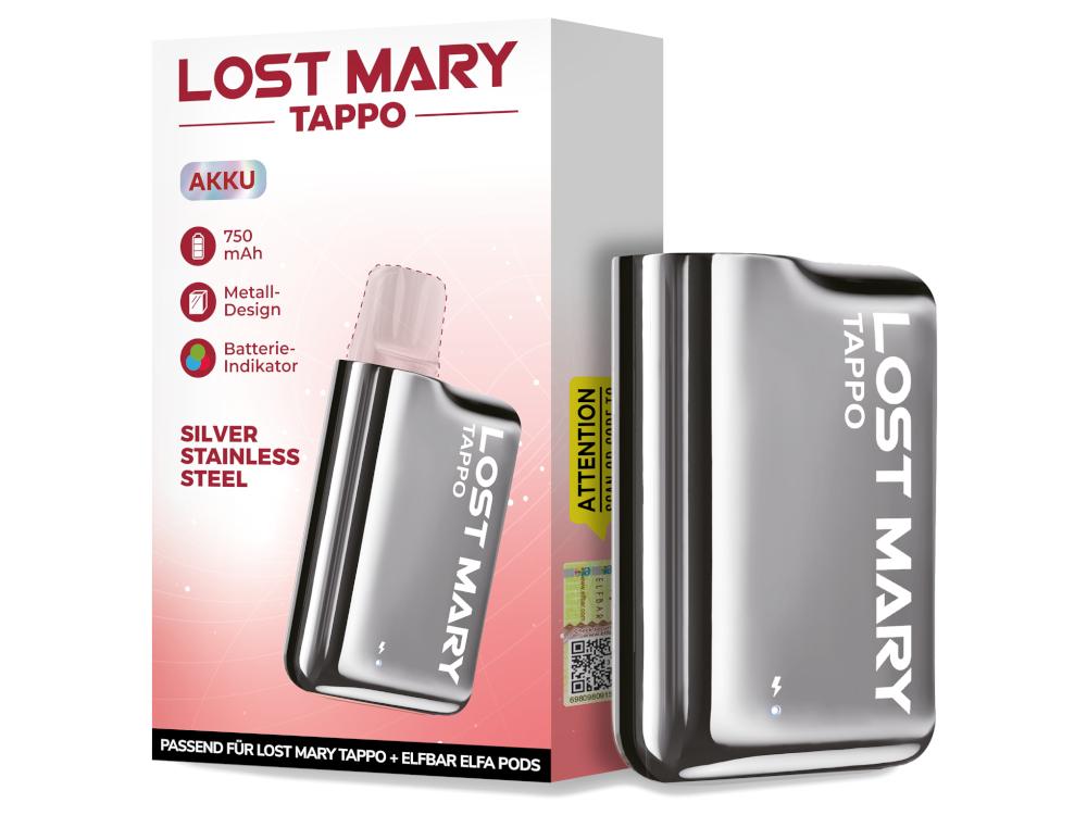 Tappo Device Silver Lost Mary by Elfbar 1 Packung 1 Stück