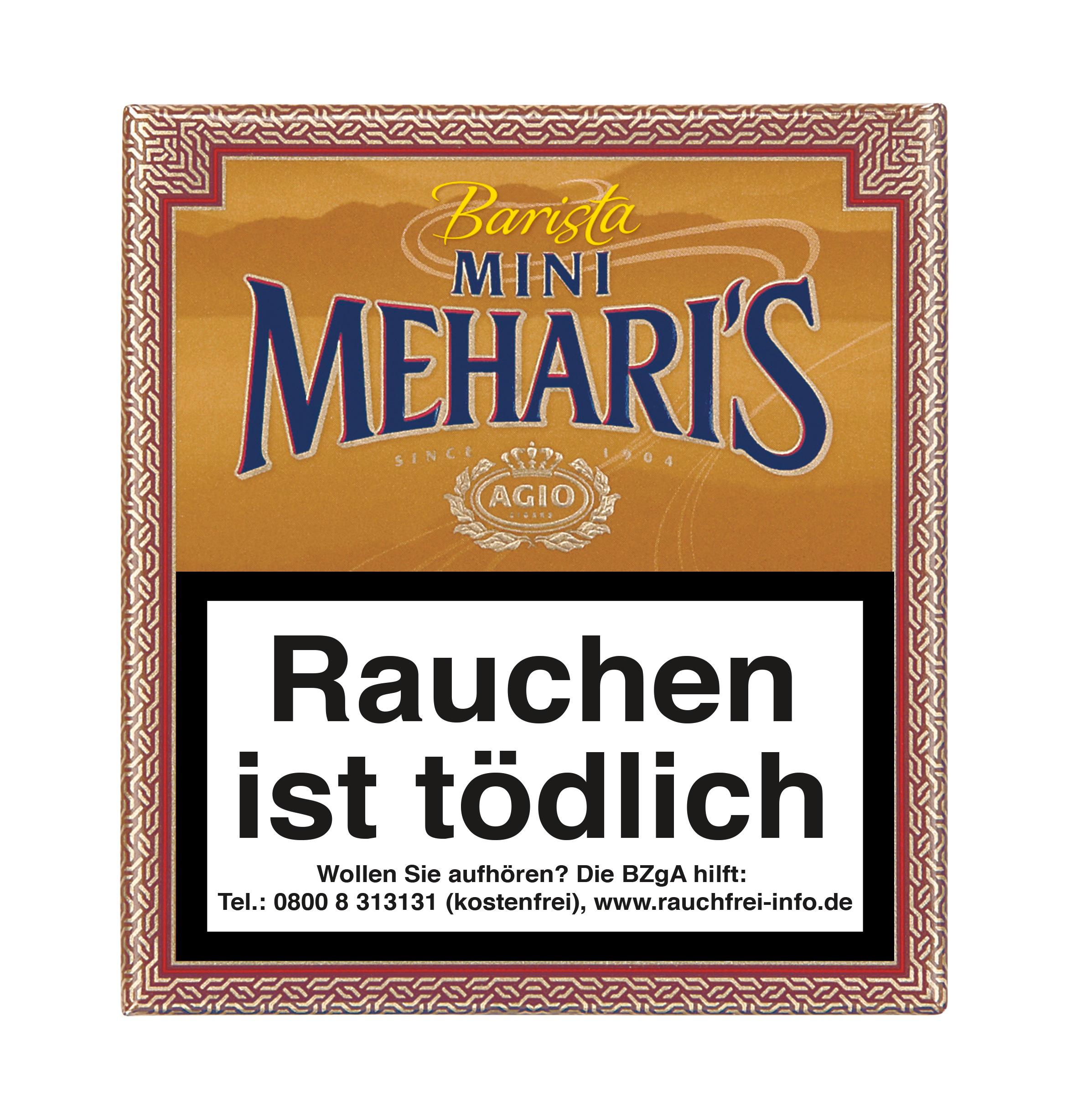 Agio Meharis Zigarren Mini Barista 1 Packung