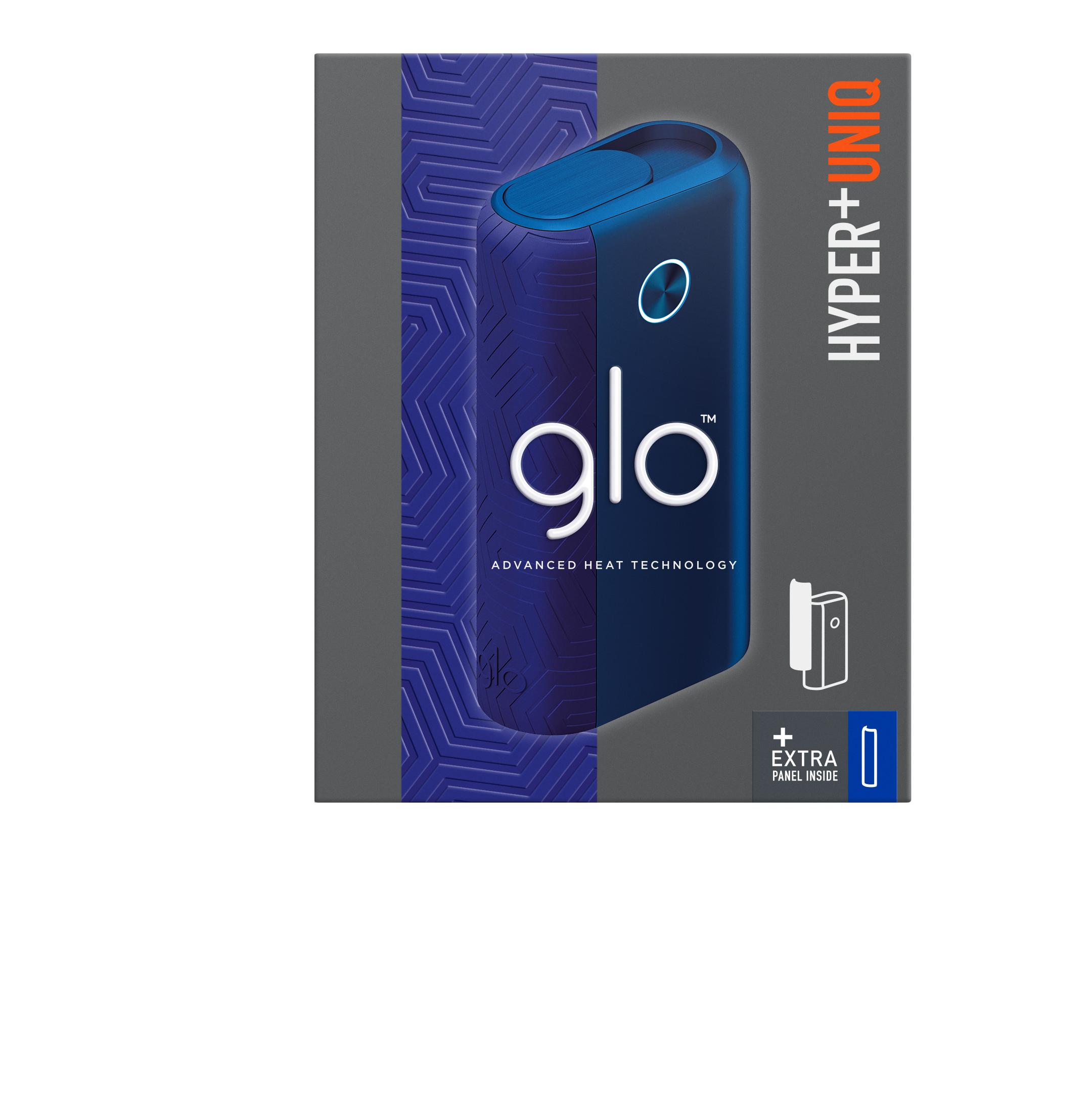 glo hyper+ UNIQ Device Hexagonal Blue 1 Packung