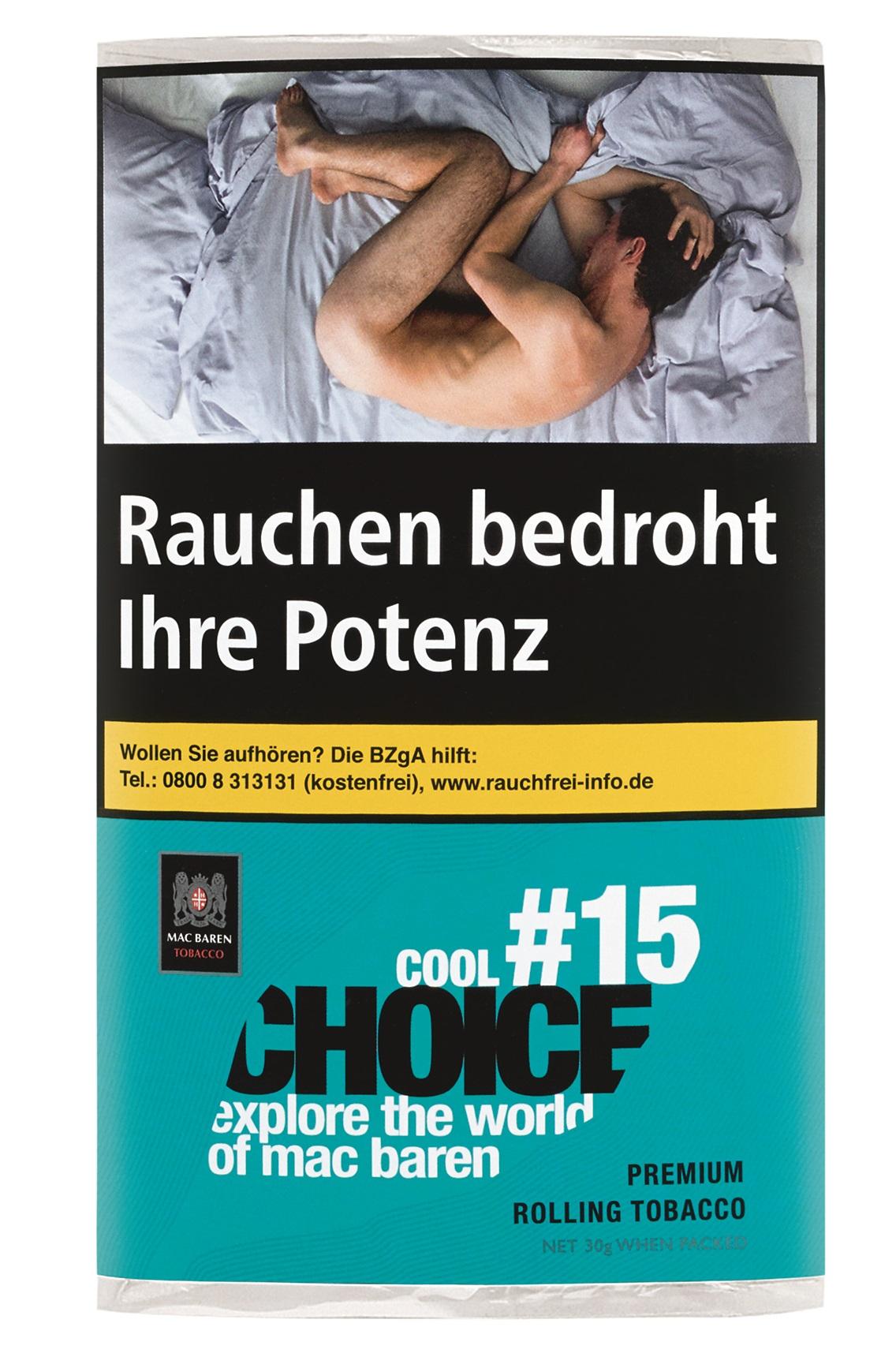 Mac Baren Zigarettentabak Cool Choice 1 Stange