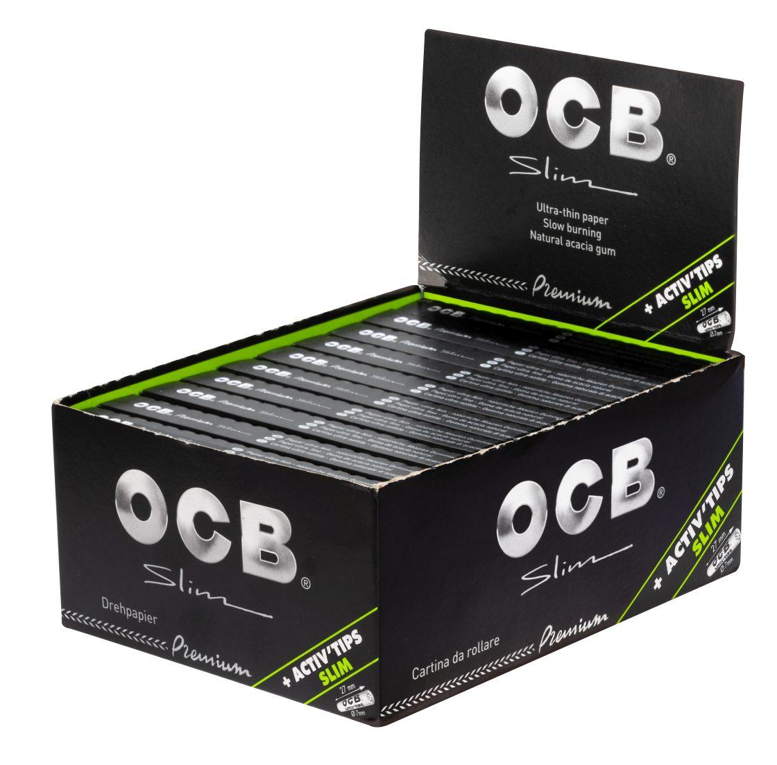 OCB Premium Slim+Activ Tips 1 Gebinde