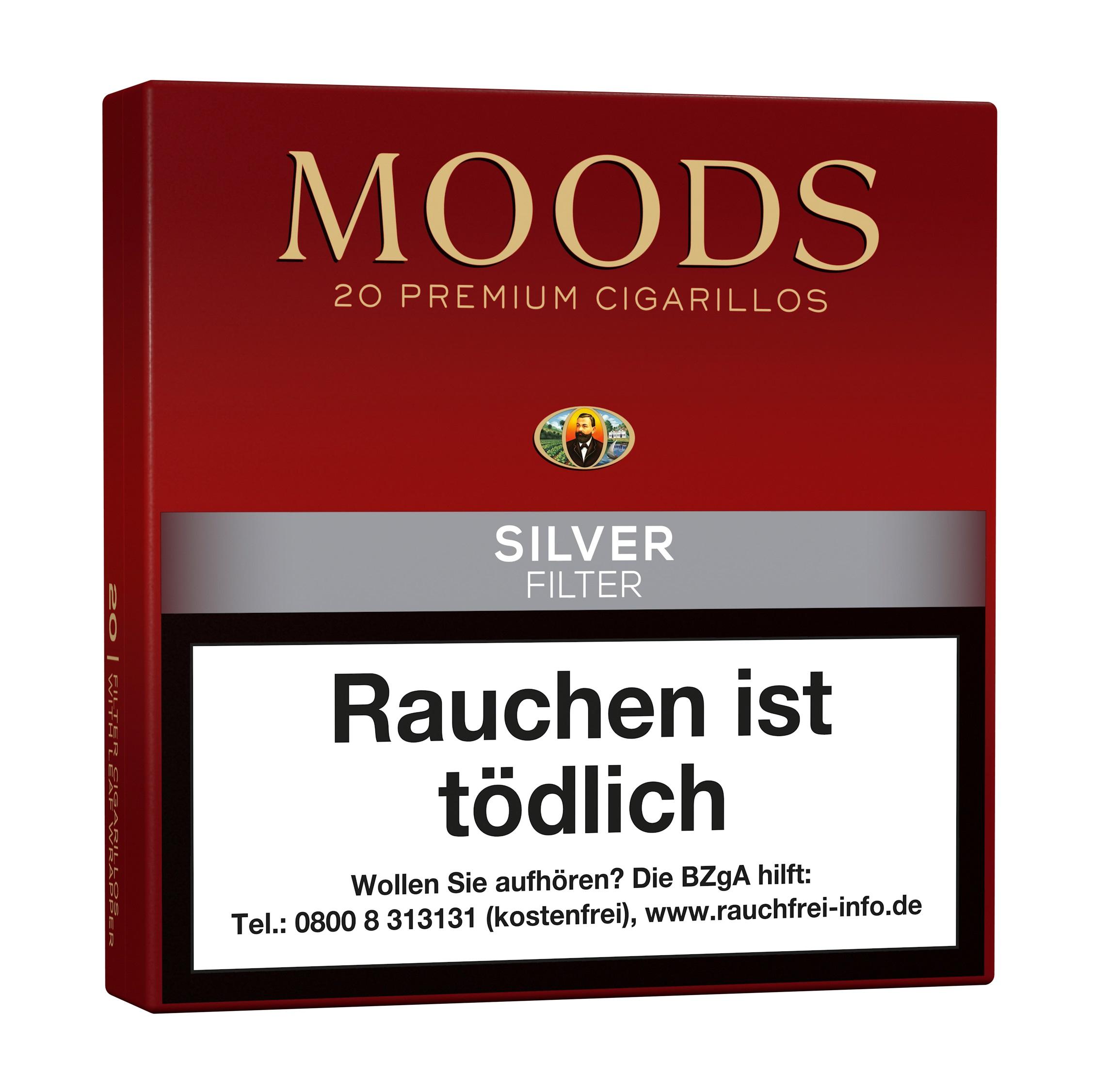 Dannemann Moods Silver Zigarillos 1 Stange
