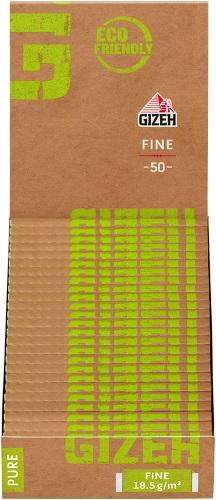 Gizeh Zigarettenpapier Pure Fine 1 Stange 25x50 Stück