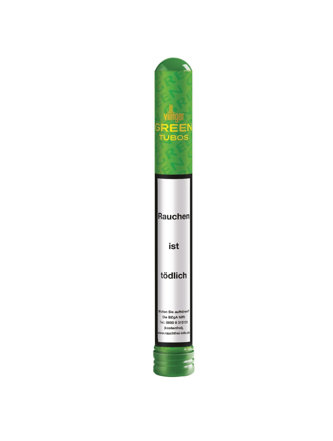 Villiger Zigarren Tubos Green 1 Packung 1 Stück