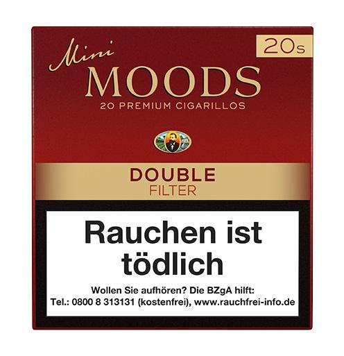 Dannemann Moods Double Filter Zigarillos 1 Packung 20 Stück