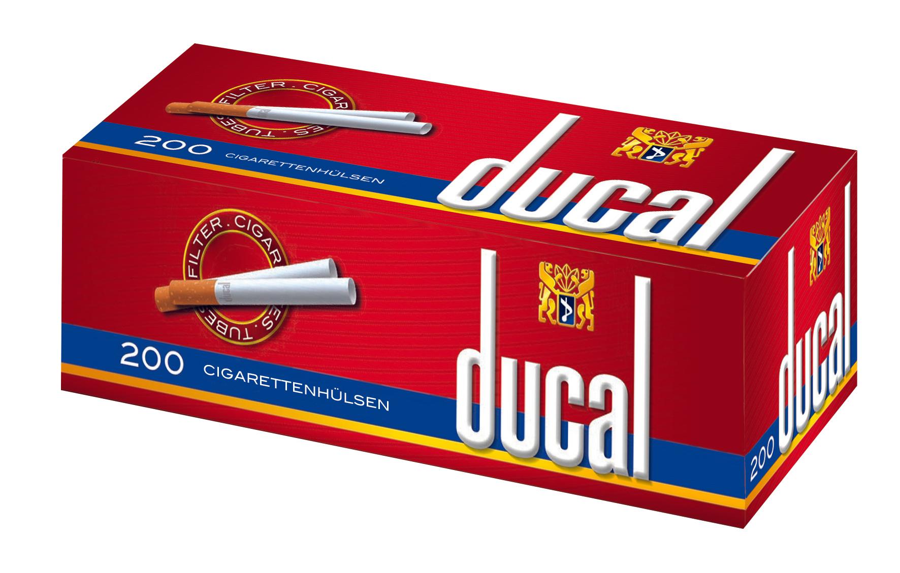 Ducal Zigarettenhülsen 1 Packung 200 Stück